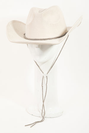 Khaki Cowgirl Hat